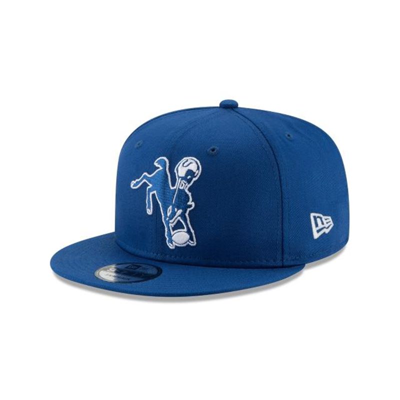 NFL Indianapolis Colts Historic 9Fifty Snapback (XAS5177) - Blue New Era Caps